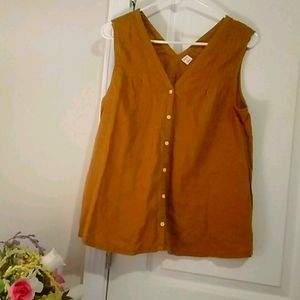Old navy burnt orange blouse